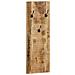 Appendiabiti A Parete 2pz In Legno Massello Di Mango 36x110x3cm - Foto miniatura 4