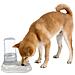 Distributore Di Cibo O Acqua Per Cani E Gatti Azimut 1500 Dispenser Per Animali 1,5 Litri Mangiatoia Per Crocchette Cibo Secco Acqua, Robusta Plastica, Serbatoio Trasparente Con Scala Graduata, Fondo Antiscivolo, 16,5 X 25 X H 24,5 Cm Blu - Foto miniatura 5