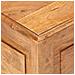 Baule 40x40x40 Cm In Legno Massello Di Acacia - Foto miniatura 2