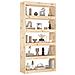 Libreria / divisorio 80x30x167,4 Cm Legno Massello Di Pino - Foto miniatura 3