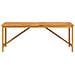 Tavolo Da Pranzo Da Giardino 200x90x74 Cm Legno Massello Acacia - Foto miniatura 3