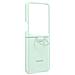 Case With Ring Originale Per Samsung Galaxy Z Flip5 In Silicone Mint - Foto miniatura 1