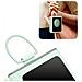 Case With Ring Originale Per Samsung Galaxy Z Flip5 In Silicone Mint - Foto miniatura 4