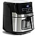 Friggitrice ad Aria GINEVRA Capacità 6.5 Litri 1600 Watt Colore Nero, Acciaio inossidabile - Foto miniatura 2