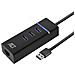 AC6310 replicatore di porte e docking station per laptop Cablato USB 3.2 Gen 1 (3.1 Gen 1) Type-A Nero - Foto miniatura 1