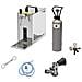 Set Completo - Spillatore Birra - Pygmy 25 Dispenser Birra Macchina Per Birra 1-linea 35 Litri /h - Green Line Keg Nc Adattatore - Foto miniatura 5