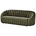 Divano 3 Posti Malung Velluto Verde Scuro - Foto miniatura 6