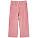 Pantaloni Per Bambini In Velluto A Coste Rosa Chiaro 104 - Foto miniatura 2