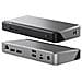 DUPRMX2-WW replicatore di porte e docking station per laptop Cablato USB 3.2 Gen 1 (3.1 Gen 1) Type-C Grigio, Nero - Foto miniatura 1