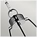 Lampadario Industrial Nordico Loras Acciaio Vetro 3 Luci E27 - Foto miniatura 2