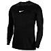 Maglia Dri-Fit Park First Layer Av2609-010 Uomo Taglia S Colore Nero - Foto miniatura 2