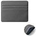 Tasca Portatile Per Carte Di Credito Con Protezione Rfid Gray - Foto miniatura 1