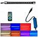 Lampada Acquario Immersione Decorativa T4 Led Rgb Telecomando 25cm 1.5w Ventose - Foto miniatura 1