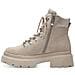Shell Casual Closed Booties Stivaletti Tessile Scarpe Donna Beige Eu 37, 1-26819-41 425 - Foto miniatura 3