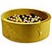 Ballenbak Met Ballen 500st 110x40 Fluweel Goud (zilver, Goud, Zwart) - Foto miniatura 1