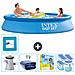 Piscina Fuori Terra - In Giro - 305x305x61 Cm - Blu - Include Accessori Coordinati Cb23 - Foto miniatura 1