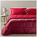 Trapunta Caleffi Bicolor In Cotone Colore Bordeaux Misura Matrimoniale - Foto miniatura 2