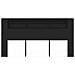 Testata letto Armadietto Nero Rovere 200x18,5x104,5 cm - Foto miniatura 5