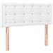 Giroletto Molle con Materasso e LED Bianco 90x200 cm Similpelle - Foto miniatura 7