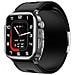 Smart Watch - 2.06 Inch Amoled Full Touch Smartwatch With Ble 5.3, Ip67, 530mah Battery, Magnetic Charging, Nfc - Compatible With Apple, Samsung, Huawei Black - Foto miniatura 1