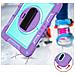 Custodia Per Ipad Mini 6 8.3"" Con Supporto E Tracolla Viola - Foto miniatura 3
