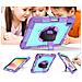 Custodia Per Ipad Mini 6 8.3"" Con Supporto E Tracolla Viola - Foto miniatura 4