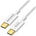 Cavo Di Ricarica Usb-c Da 1 M Per Google Pixel 10 Pro Fold, Bianco - Foto miniatura 1