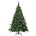 Albero di Natale artificiale con 300 LED Verde 180 cm PE e PVC - Foto miniatura 4