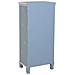 Cassettiera In Legno Blu Con 5 Cassetti 50x35x110h Cm - Foto miniatura 4