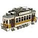 Portafoto In Metallo Tram 26x8x13h - Foto miniatura 5