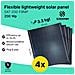 Kit Solare Plug & Play City 800 W con 4 pannelli flessibili 210 Wp - Foto miniatura 2
