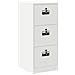 Armadio per File con cassetto Bianco 44 x 50 x 106.5 cm - Foto miniatura 1