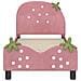 Struttura letto per bambini con testata Rosa 70 x 140 cm - Foto miniatura 5