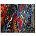 Dipinto Su Tela Moira A Donna Con Leopardo Delle Nevi, 52x102 Cm - Foto miniatura 5