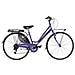 Bici Da Donna City Bike Bicicletta Misura 26 Linea Moving Cambio 6v Mov26d6v Completa Di Accessori E Luci A Led - 40 Nero Fuxia - Foto miniatura 3