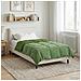Duvet Invernale Trapuntato Verde 140 x 220 cm Microfibra - Foto miniatura 4
