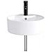 Lavabo da bagno Nero Opaco 40,5 x 40,5 x 15 cm Metallo - Foto miniatura 3