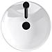 Lavabo da bagno Nero Opaco 40,5 x 40,5 x 15 cm Metallo - Foto miniatura 4