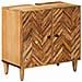 Set di Armadi da Bagno con porta 4 pcs Legno di mango massello - Foto miniatura 3