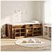 Struttura Letto Loft con Mobile 3 pz Legno antico - Foto miniatura 2