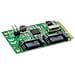 mini-pcie karte, 2x sata 6gbs - Foto miniatura 1