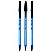 Set 3 Penne A Sfera Bic Cristal Soft Penna Inchiostro Nero Punta 1,2 Mm - Foto miniatura 1