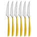 Posate Glamour Di , Set Coltelli Da Frutta 6pz. Scatola Regalo Con Finestra - Giallo - Foto miniatura 1