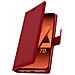 Custodia Galaxy A70 Portafoglio Supporto Video Cover Soft Touch - Rosso - Foto miniatura 2