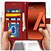 Custodia Galaxy A70 Portafoglio Supporto Video Cover Soft Touch - Rosso - Foto miniatura 3
