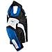 Giacca Moto Manica Staccabile Tessuto Protezioni Ce Sfoderabile Gilet Blu L - Foto miniatura 5