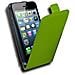 Custodia Compatibile Con Apple Iphone 5 / Iphone 5s / Iphone Se In Verde Mela - Coperchio Protettivo In Design Flip Realizzato In Finta Pelle Liscia - Foto miniatura 1