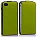 Custodia Compatibile Con Apple Iphone 5 / Iphone 5s / Iphone Se In Verde Mela - Coperchio Protettivo In Design Flip Realizzato In Finta Pelle Liscia - Foto miniatura 3