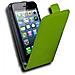 Custodia Compatibile Con Apple Iphone 5 / Iphone 5s / Iphone Se In Verde Mela - Coperchio Protettivo In Design Flip Realizzato In Finta Pelle Liscia - Foto miniatura 5