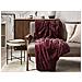Coperta Di Plaid 150 X 200 Cm Borgogna Tantan - Foto miniatura 2